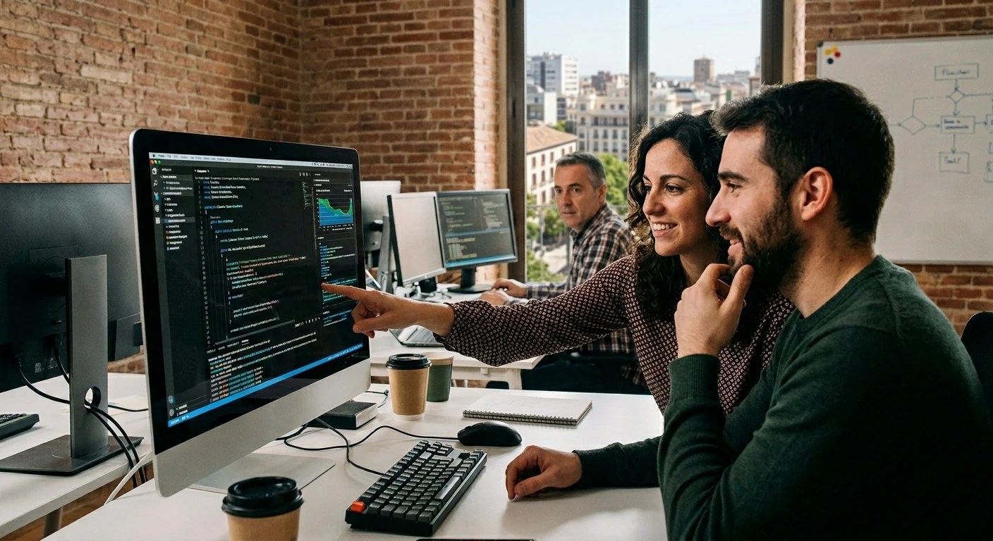 Team working together